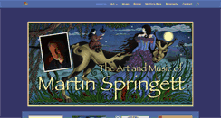 Desktop Screenshot of martinspringett.com